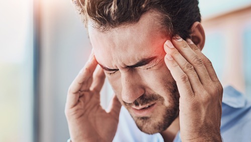 Man With Headache